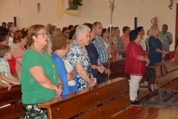 Procesión de Santiago Apóstol en Lomo Cementerio-Telde (Foto Francisco Javier Santana)